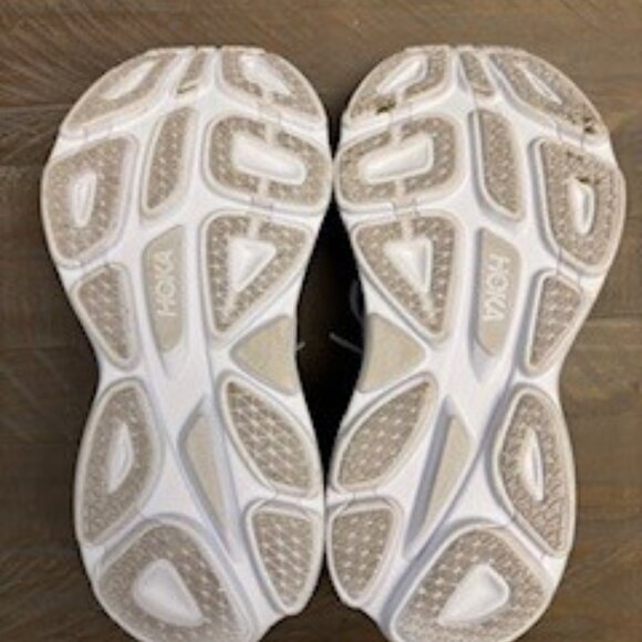 HOKA WOMEN'S BONDI X RUNNING SHOES SIZE 7 WHITE - Picture 5 of 5